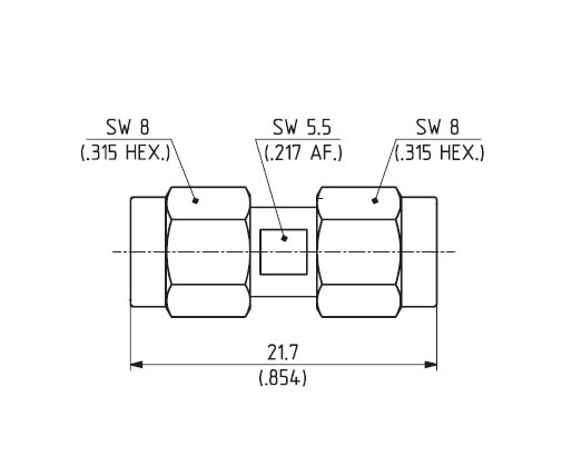 HuberSuhner/Adapter/32_SMA-50-0-52/199_NE